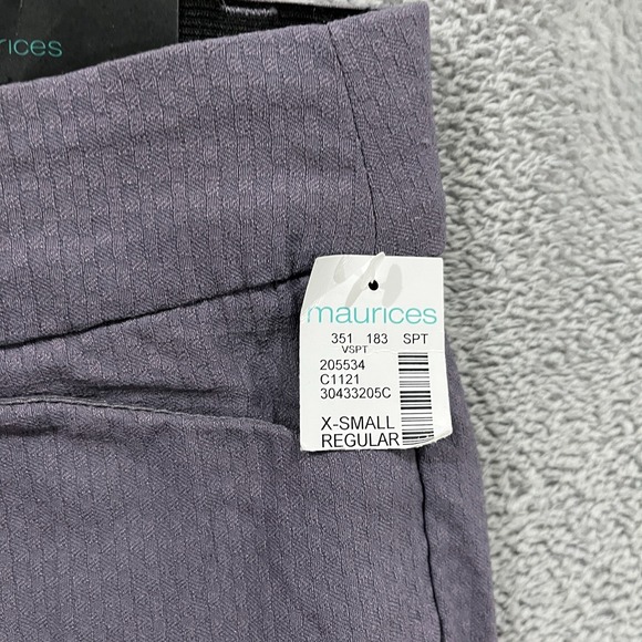 Maurices‎ Pants Womens XS Pull On Skinny Ankle Bengaline Stretch Mid Rise Career - Picture 4 of 11